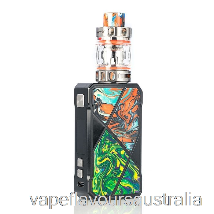 Vape Nicotine Australia FreeMaX MAXUS 200W Starter Kit Orange / Green